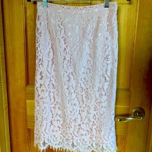 Rachel parcell lace pencil skirt size xs